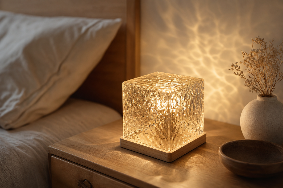 Lampe Crystal Ondulation